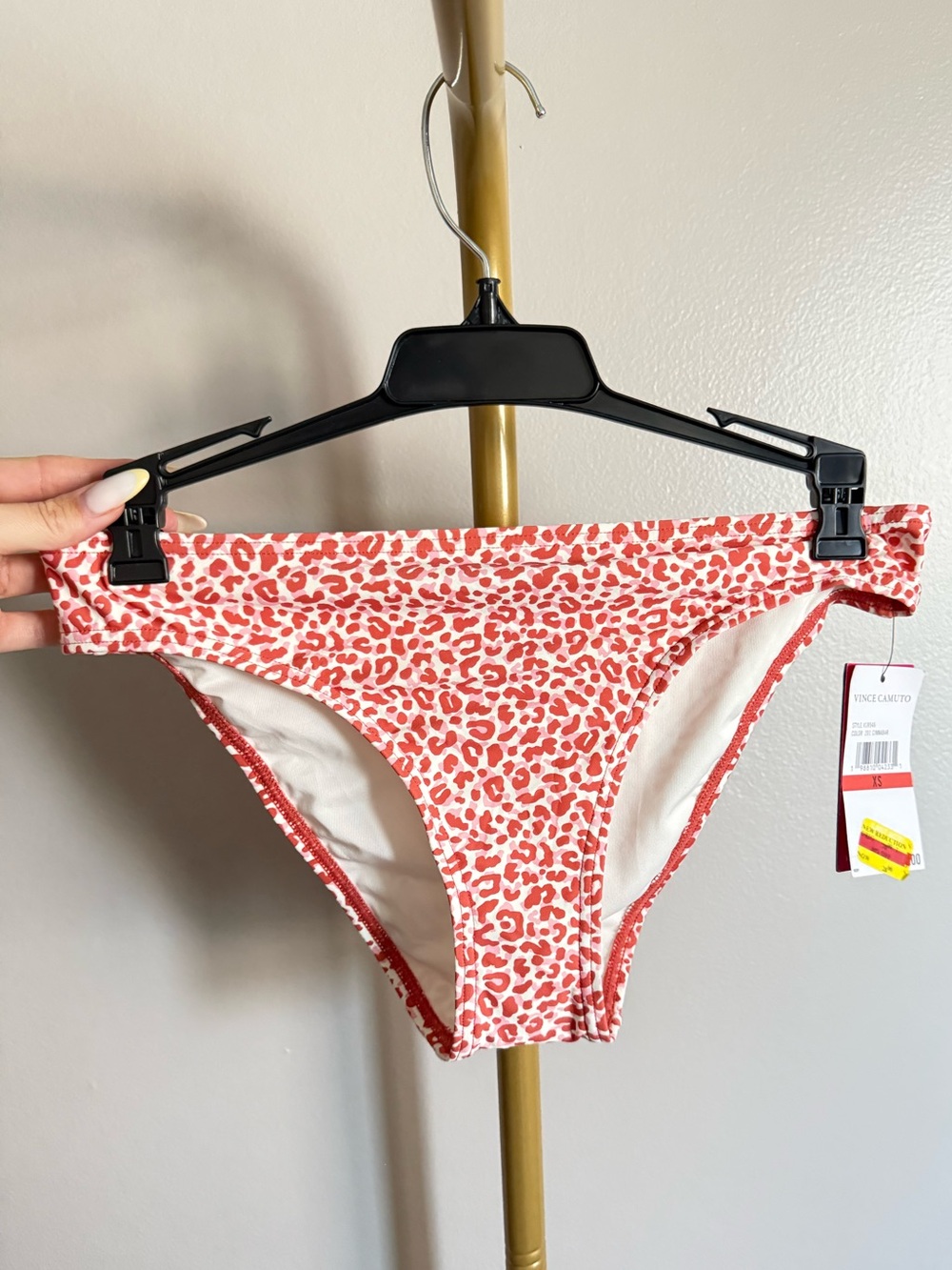 NWT Vince Camuto Leopard Print Bikini Bottom – XS